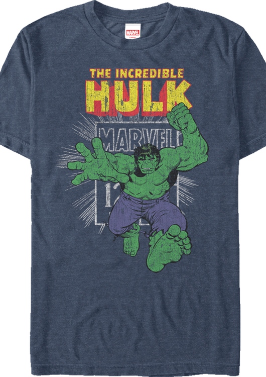 Marvel Stamp Incredible Hulk T-Shirt - main product image