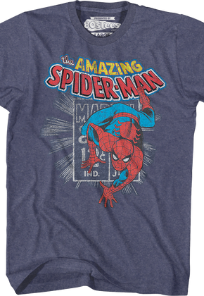Marvel Stamp Spider-Man T-Shirt