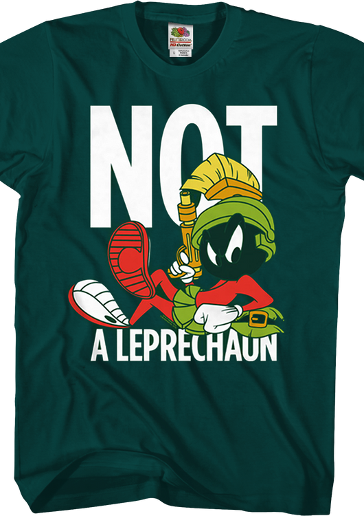 Marvin The Martian Not A Leprechaun Looney Tunes T-Shirt - main product image