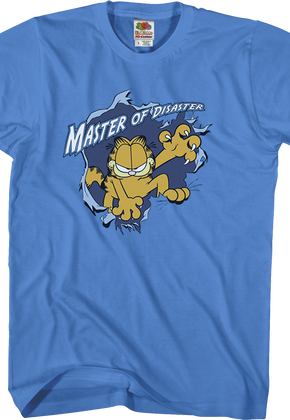 Master Of Disaster Garfield T-Shirt