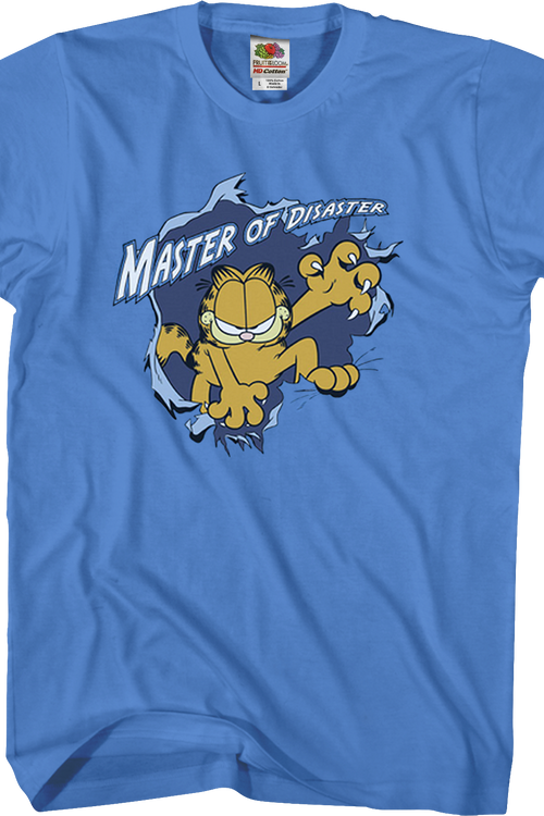 Master Of Disaster Garfield T-Shirtmain product image