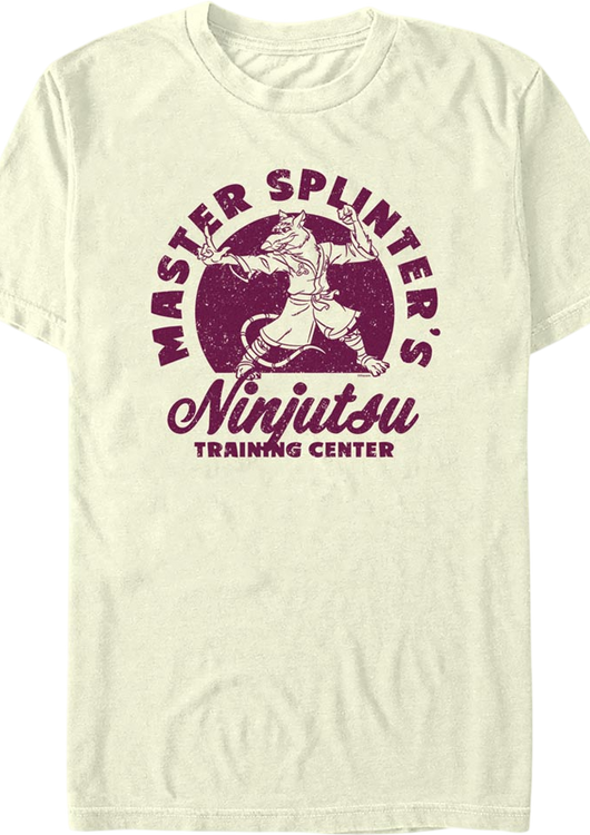 Master Splinter's Ninjutsu Teenage Mutant Ninja Turtles T-Shirt - main product image