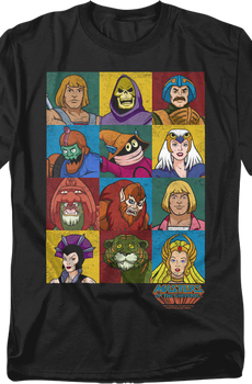 Masters Of The Universe Characters Shirt