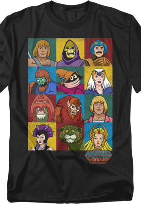 Masters Of The Universe Characters Shirt