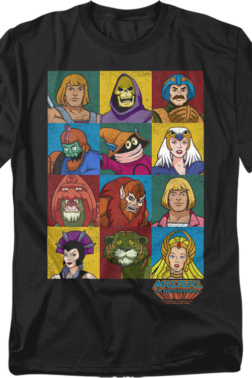 Masters Of The Universe Characters Shirt - main product image