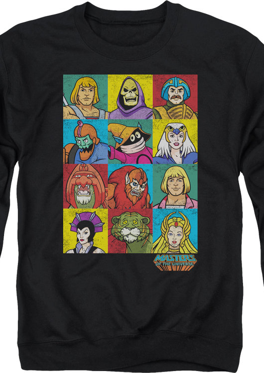 Masters Of The Universe Characters Sweatshirt - main product image