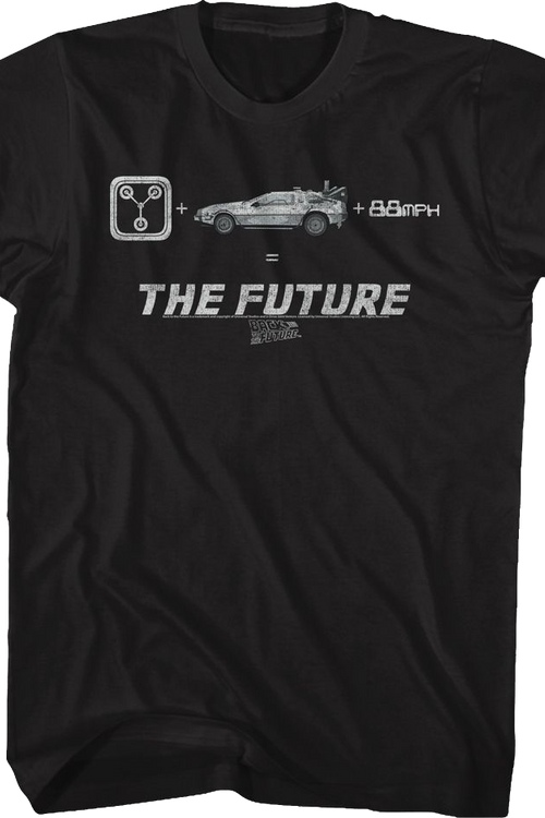 Math Equation Back To The Future T-Shirtmain product image
