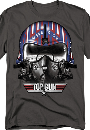 Maverick Helmet Top Gun T-Shirt