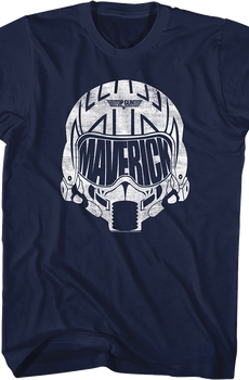 Maverick's Flight Helmet Top Gun T-Shirt