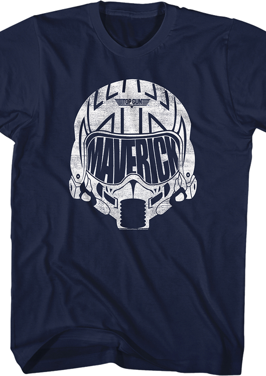 Maverick's Flight Helmet Top Gun T-Shirt - main product image