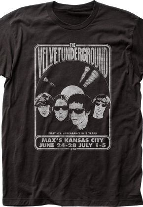 Max's Kansas City Velvet Underground T-Shirt