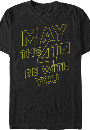 May The 4th Be With You Star Wars T-Shirt