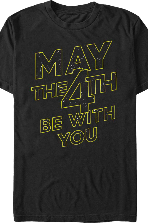 May The 4th Be With You Star Wars T-Shirtmain product image