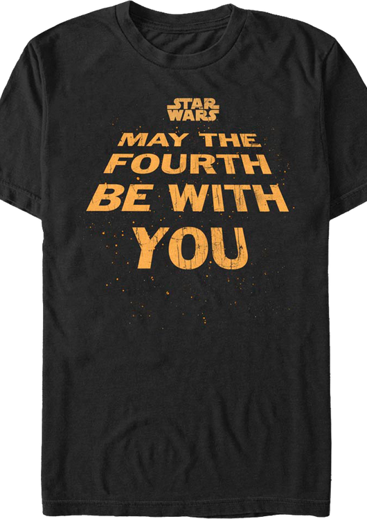 May The Fourth Be With You Star Wars T-Shirt - main product image
