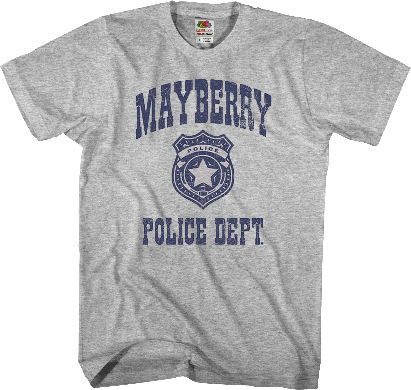 Mayberry Police Dept. Andy Griffith Show T-Shirt