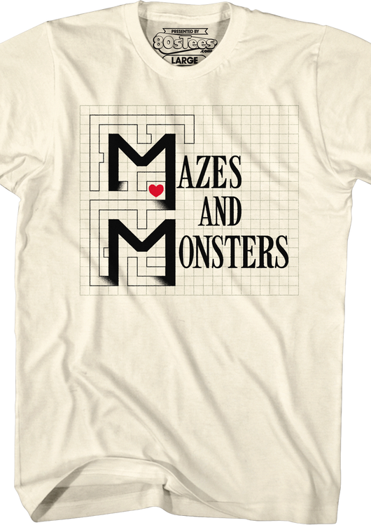 Mazes And Monsters T-Shirt - main product image