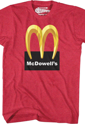 McDowell's Logo Coming To America T-Shirt