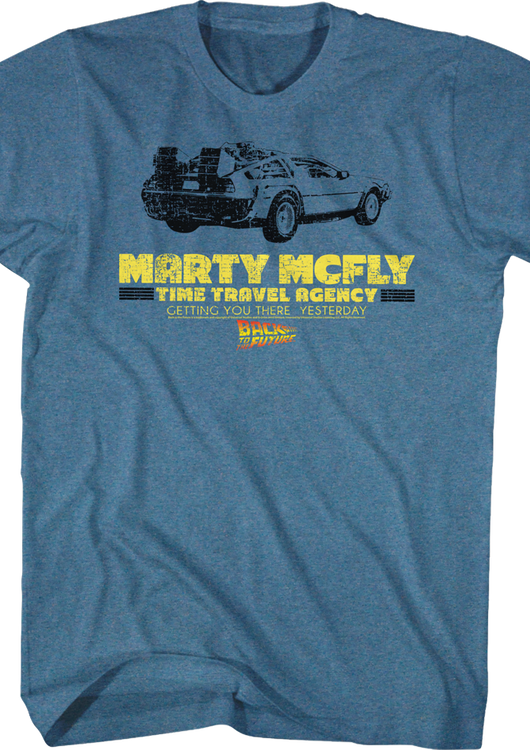 McFly Time Travel Agency Shirt - main product image