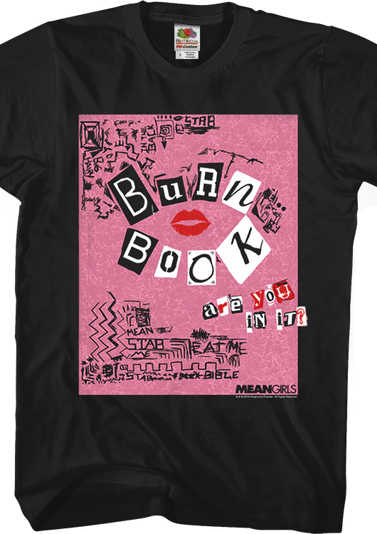 Mean Girls Burn Book T-Shirt - main product image
