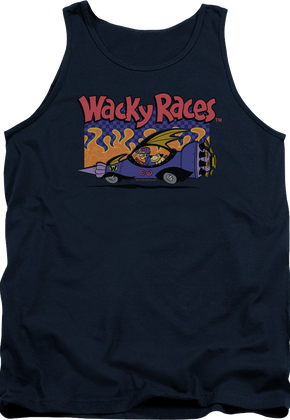 Mean Machine Wacky Races Tank Top