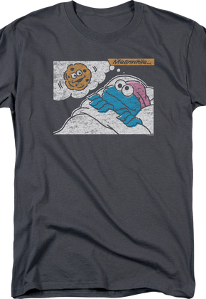 Meanwhile Cookie Monster Sesame Street T-Shirt