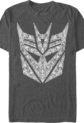 Mechanical Decepticons Logo Transformers T-Shirt