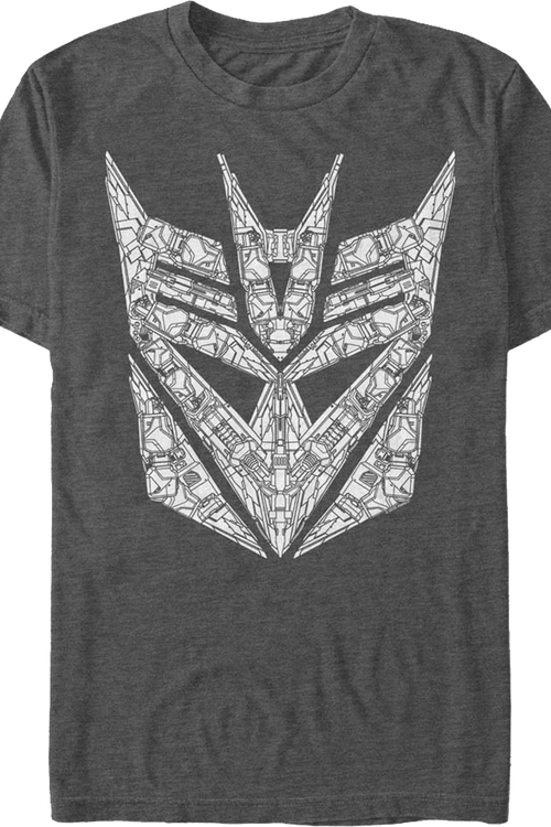Mechanical Decepticons Logo Transformers T-Shirtmain product image
