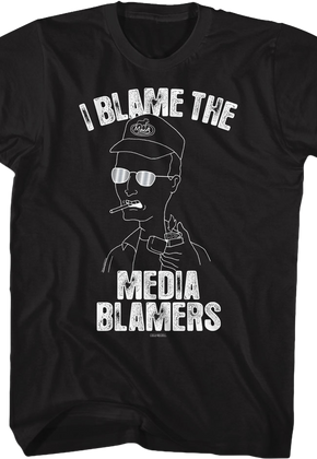 Media Blamers King of the Hill T-Shirt