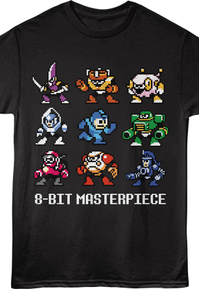 8-Bit Masterpiece Mega Man T-Shirt