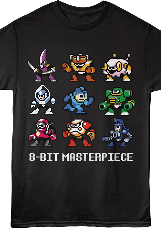 8-Bit Masterpiece Mega Man T-Shirt - main product image