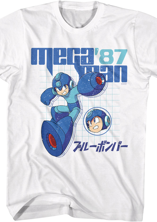 '87 Graph Photos Mega Man T-Shirt - main product image