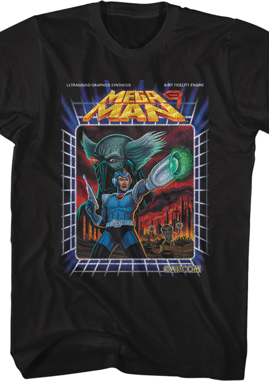 Retro Mega Man 9 T-Shirt - main product image