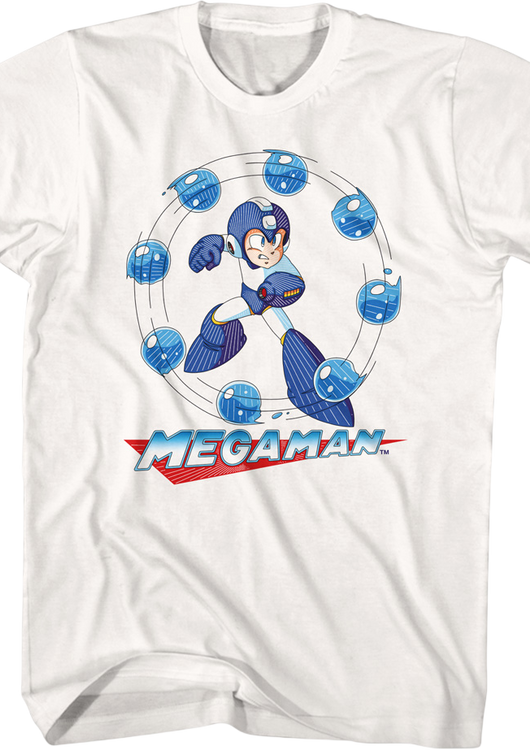 Water Shield Mega Man T-Shirt - main product image