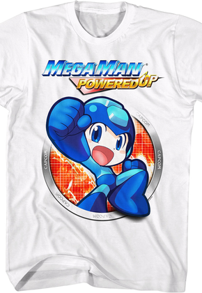 Powered Up Mega Man T-Shirt