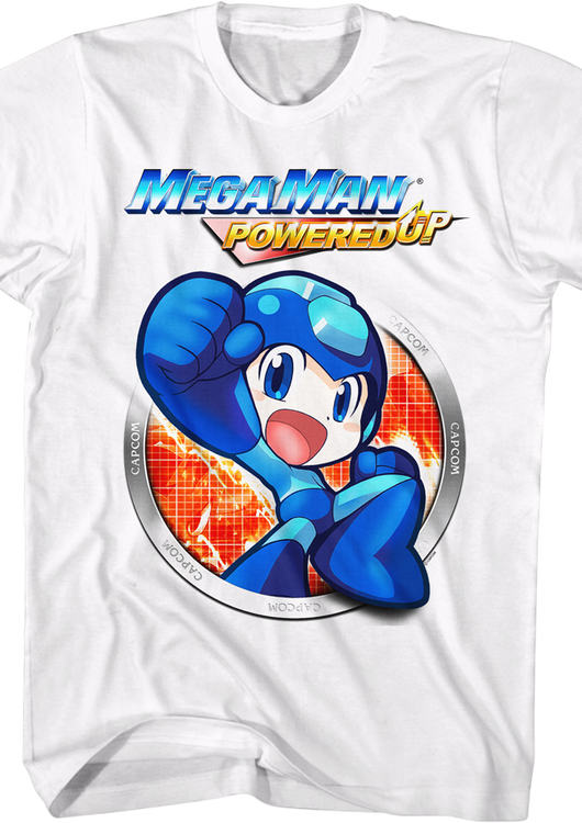 Powered Up Mega Man T-Shirt - main product image