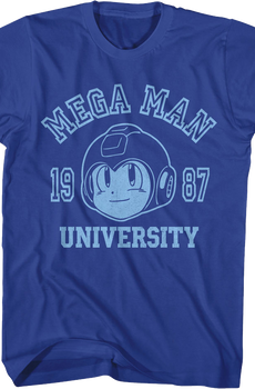 Mega Man University 1987 Mega Man T-Shirt