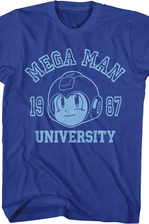 Mega Man University 1987 Mega Man T-Shirt - main product image