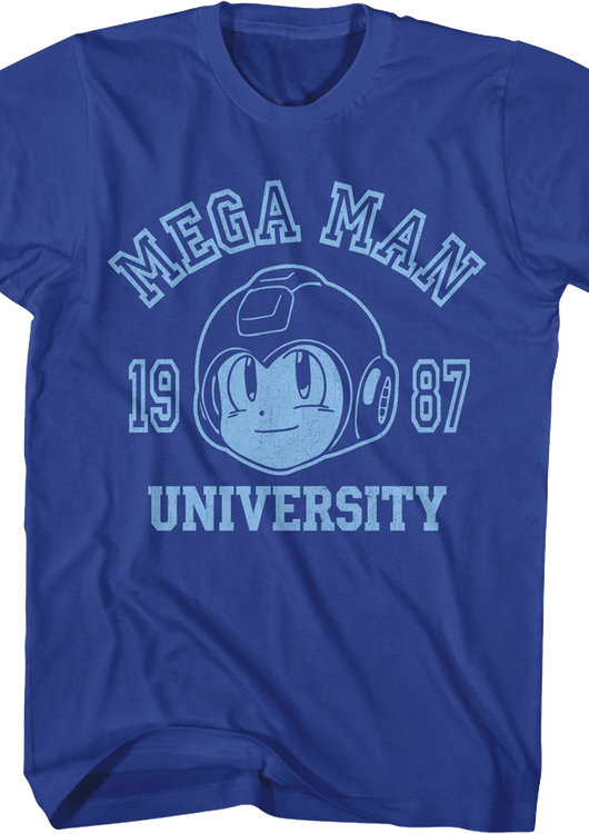 Mega Man University 1987 Mega Man T-Shirt - main product image