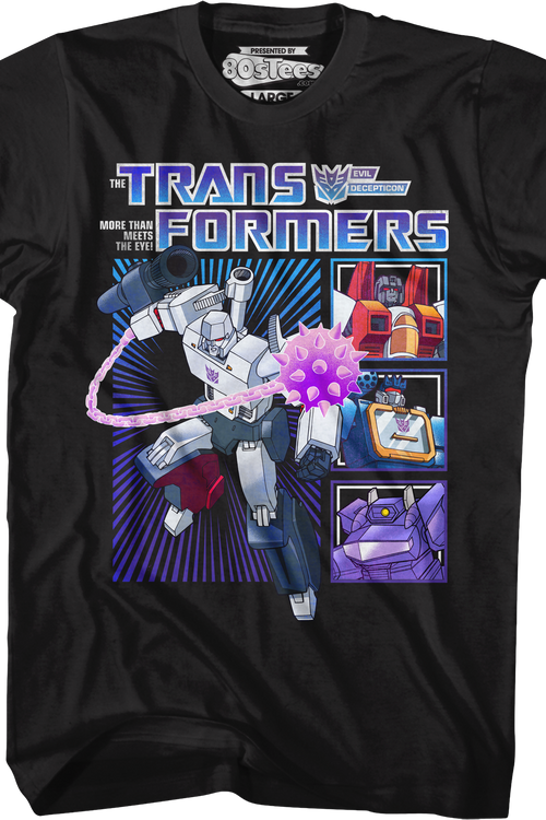 Megatron and the Decepticons Transformers T-Shirt - main product image