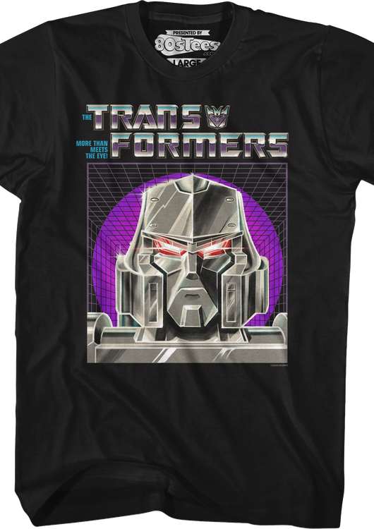 Megatron Cubed Transformers T-Shirt - main product image