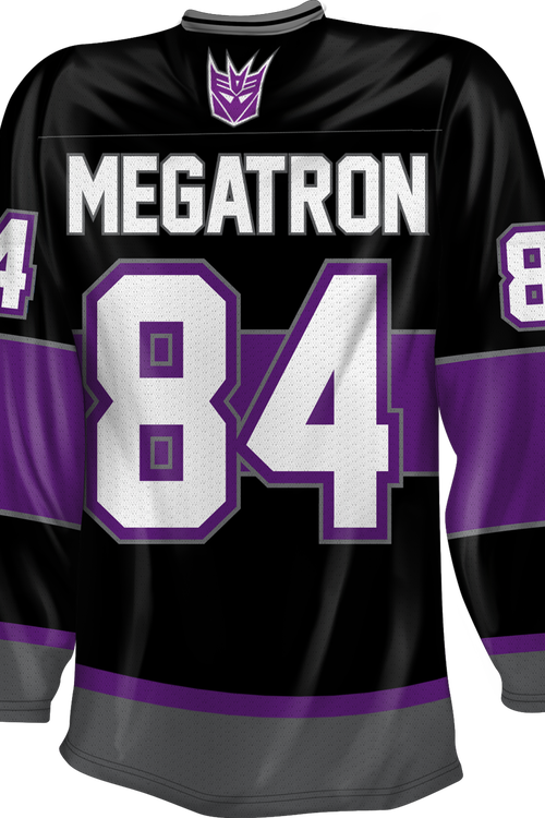 Megatron Decepticons Transformers Hockey Jerseymain product image