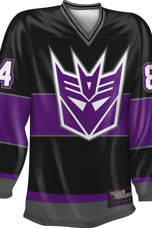 Megatron Decepticons Transformers Hockey Jersey - main product image