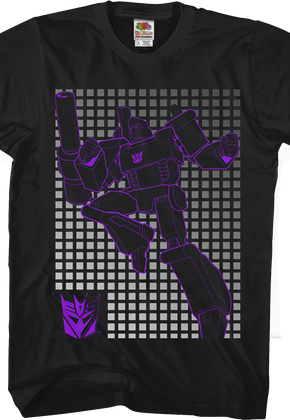 Megatron Grid Transformers T-Shirt