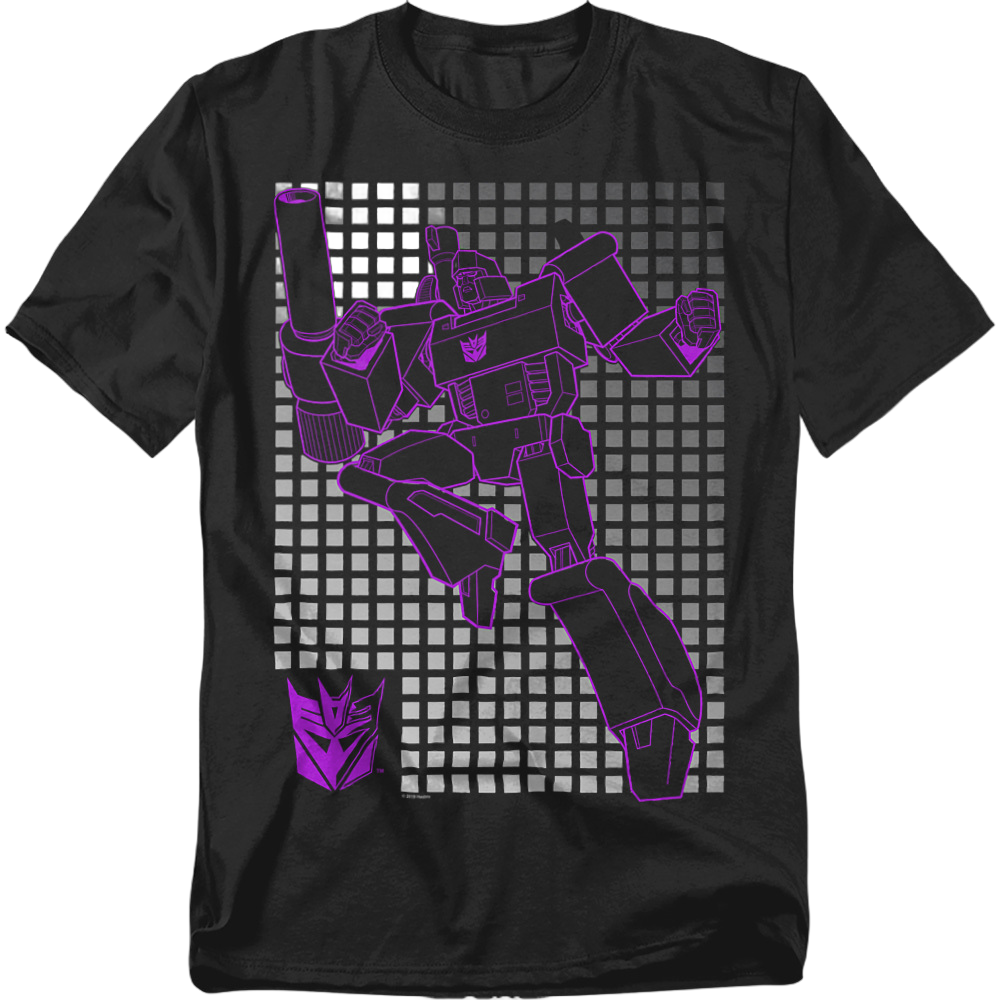 Magatron Grid Megatron Grid Transformers T-Shirt
