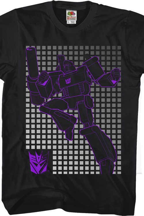Megatron Grid Transformers T-Shirtmain product image