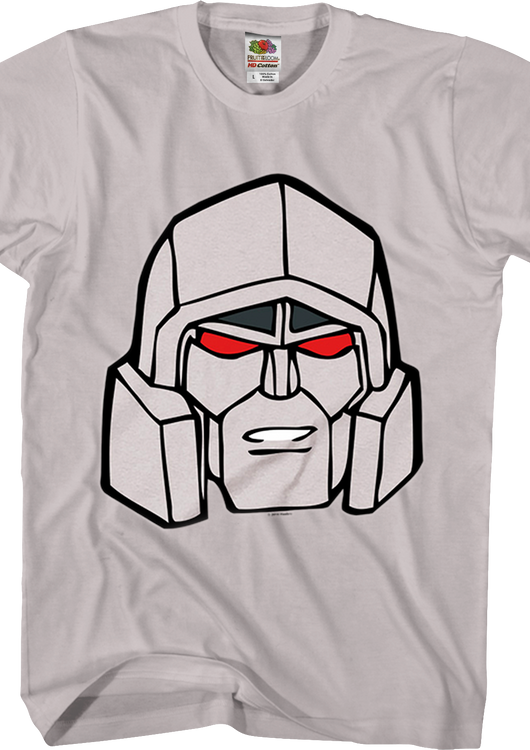 Megatron Head Shot Transformers T-Shirt - main product image