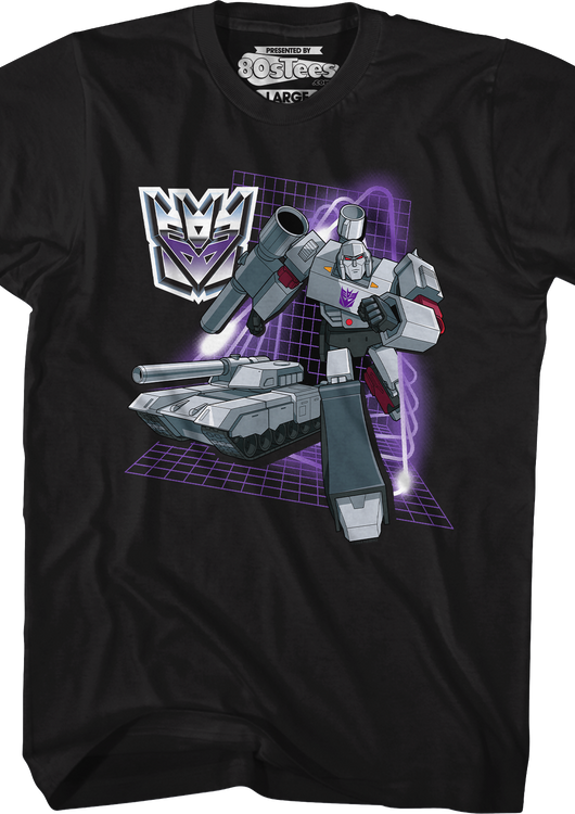 Megatron Robot & Vehicle Collage Transformers T-Shirt - main product image
