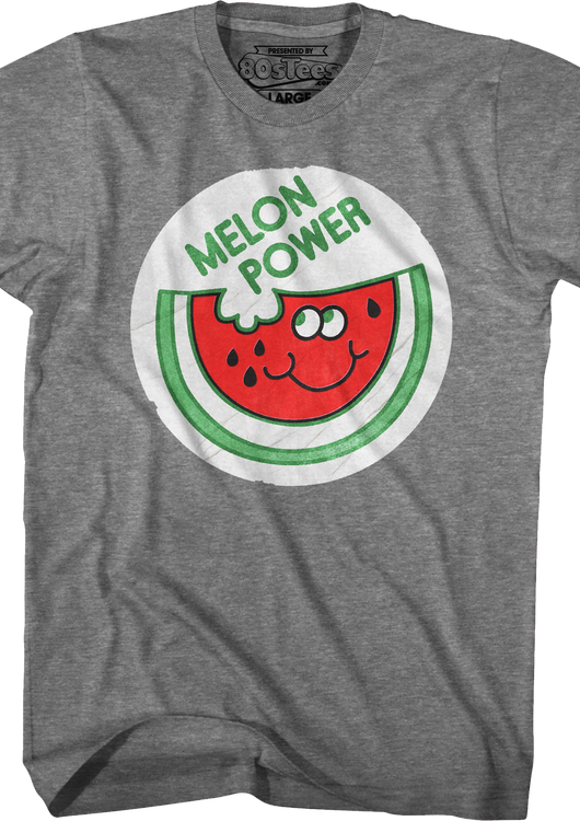 Melon Power Scratch & Sniff Sticker T-Shirt - main product image