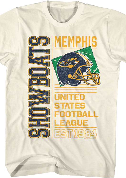 Memphis Showboats Est. 1984 USFL T-Shirt - main product image