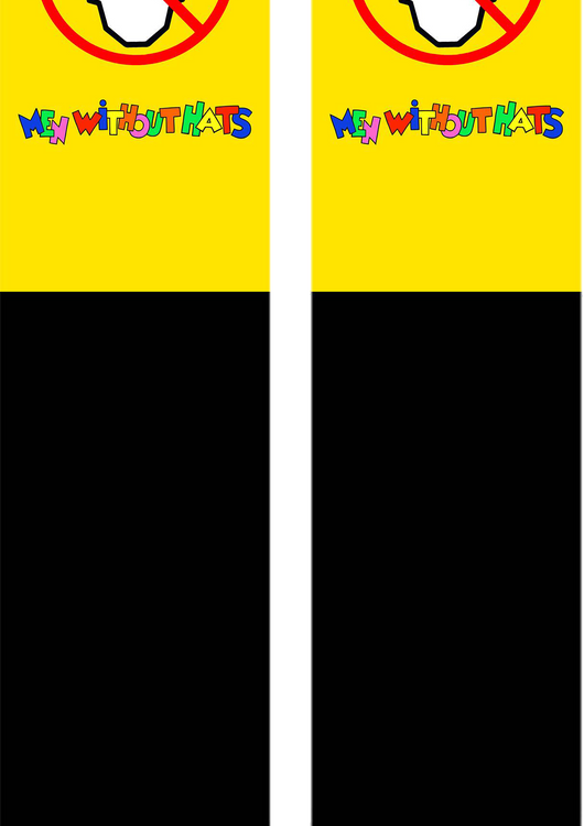 Men Without Hats Logo Socks - main product image